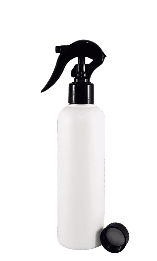 HDPE bottles 250ml with trigger sprayer and cap 10 pcs 24/410