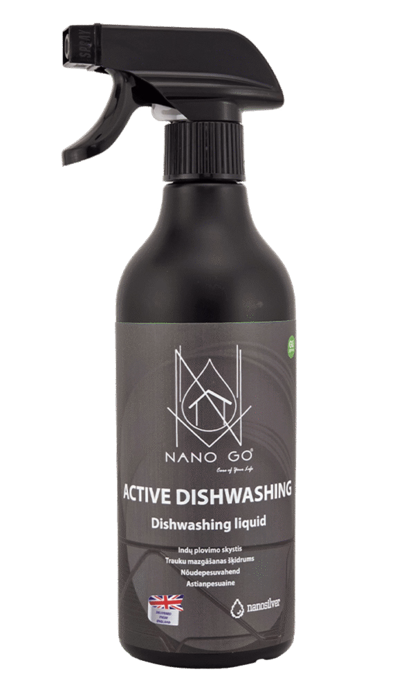 Aktyvus indų ploviklis koncentruotas 500ml | NANO GO®
