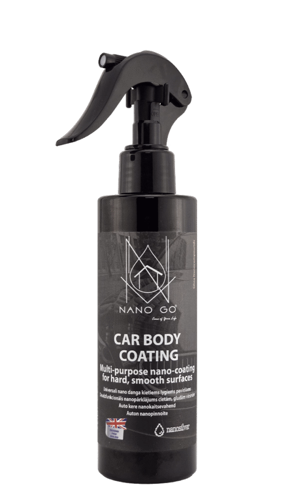 CAR BODY COATING hydrophobic nano coating for car body 200 ml NANO GO