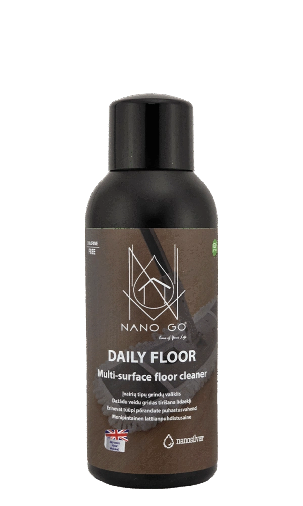 NANO GO Daily Floor concentrated floor nano cleaner 500 ml bottle with trigger sprayer