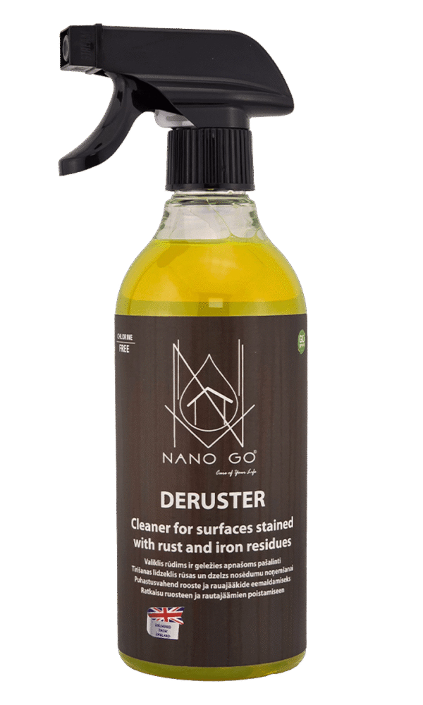 DERUSTER alkaline rust and iron deposit remover 500 ml NANO GO