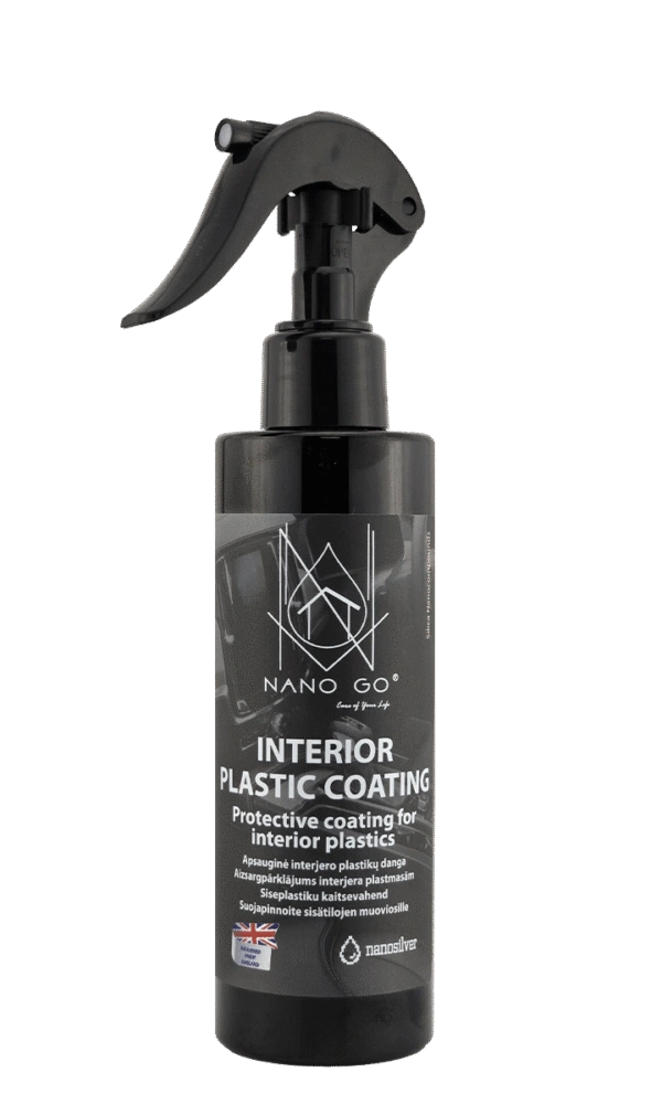 NANO GO Interior Plastic Coating matte nano coating for car interior plastics 200 ml bottle with trigger sprayer