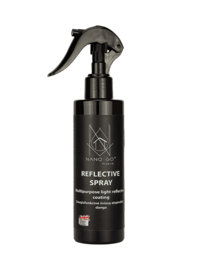 Universalus purškiamas atšvaitas, nusiplaunantis