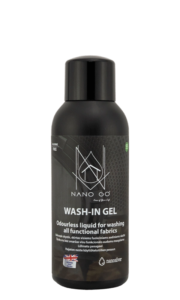 NANO GO Wash-In Gel sports wear detergent 500 ml bottle