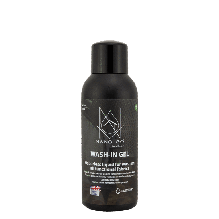 Skalbiklis sporto drabužiams WASH IN GEL 500ml | NANO GO®