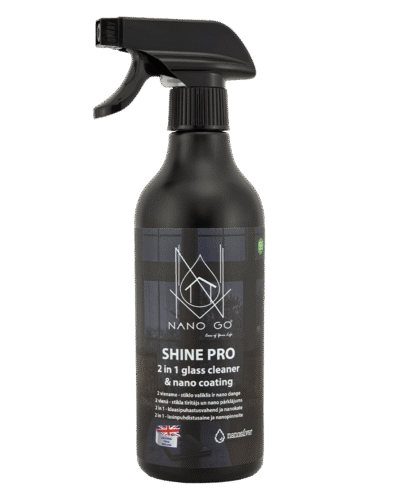SHINE PRO 2 in 1 Stiklo valiklis su nano danga
