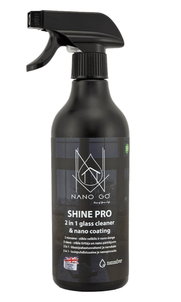 SHINE PRO 2 in 1 – Glass cleaner and nano-coating