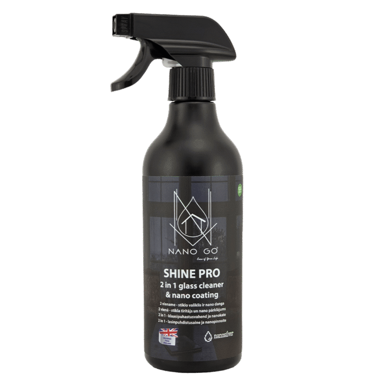 SHINE PRO 2in1 stiklo valiklis su nano danga 500ml | NANO GO®