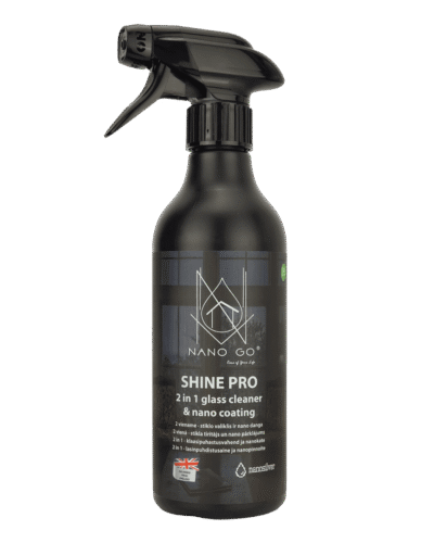 SHINE PRO 2 in 1 Stiklo valiklis su nano danga