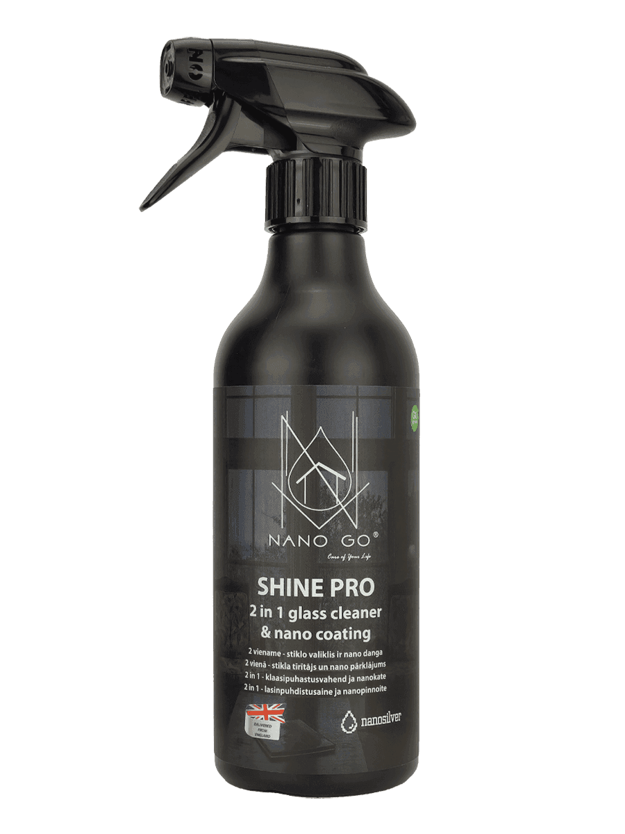 shine pro 2 in 1 stiklo valiklis su nano danga