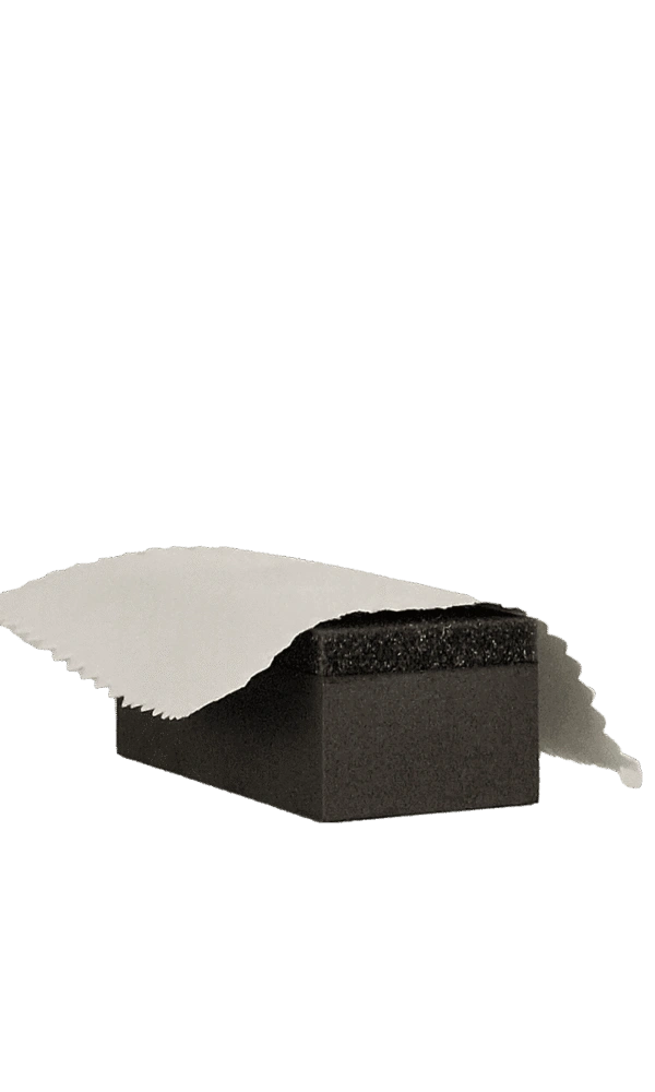 NANO GO Applicator Block and Cloth foam block with microfiber cloth for nano coatings