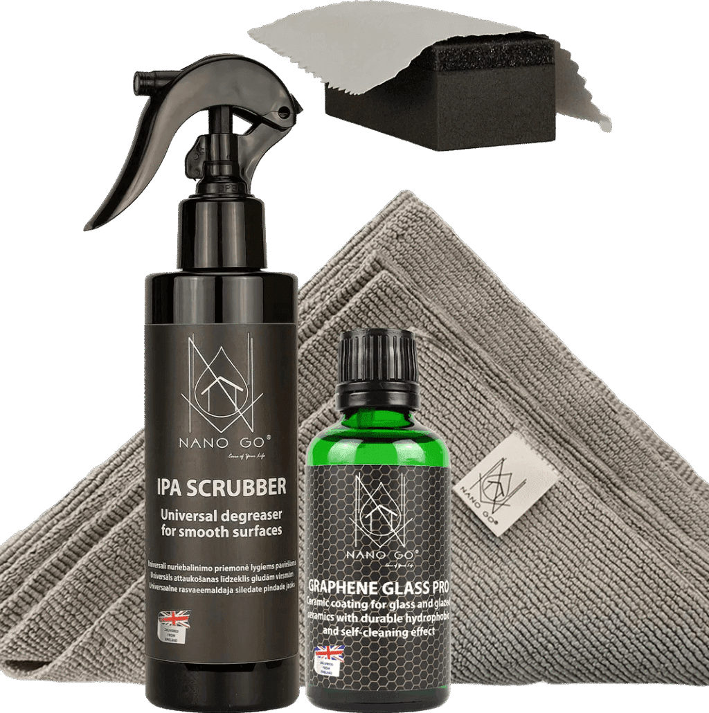 Set - Graphene Glass PRO Glass and Ceramic Nano Coating