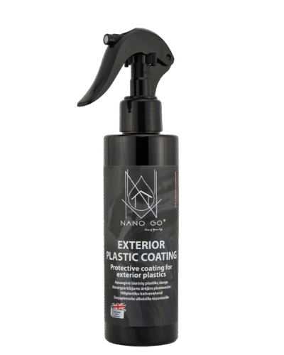 Eksterjero plastikų matinė apsauginė nano danga