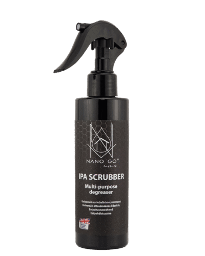 IPA scrubber – valiklis prieš dengiant nano dangą