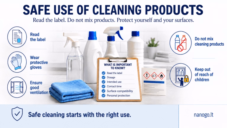 Safe Use of Cleaning Products