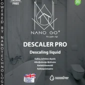 Nano GO kalkių šalinimo skystis vonios kambariui