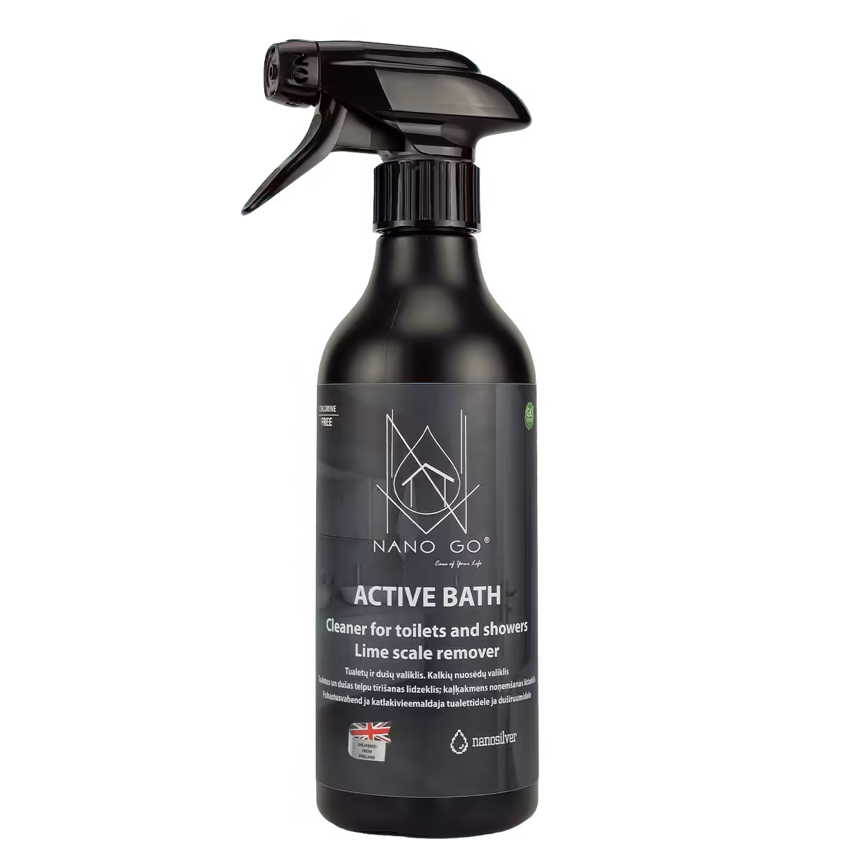 Aktyvus vonios kambario nano valiklis 500ml